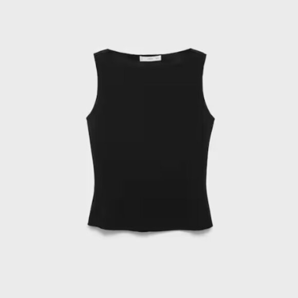 Mango Boat-neck Knitted Top - Picture 4 of 12